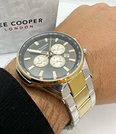 LEE COOPER BE COLOUR FONKSİYONLU ÇELİK ERKEK KOL SAATİ