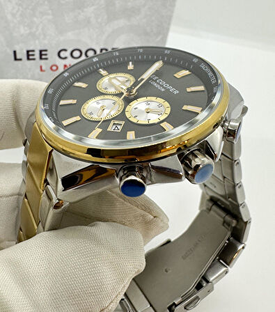 LEE COOPER BE COLOUR FONKSİYONLU ÇELİK ERKEK KOL SAATİ