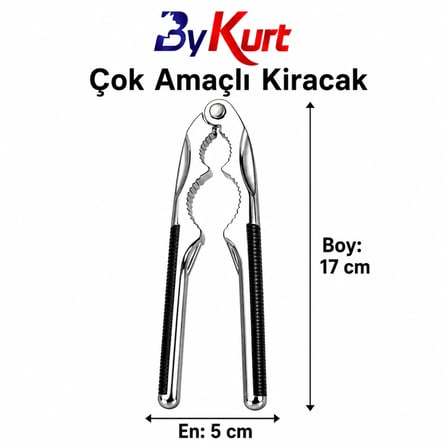 Ceviz Fındık Kıracağı Çok Amaçlı Badem Antep Fıstığı Karides Kıracağı Paslanmaz Çelik