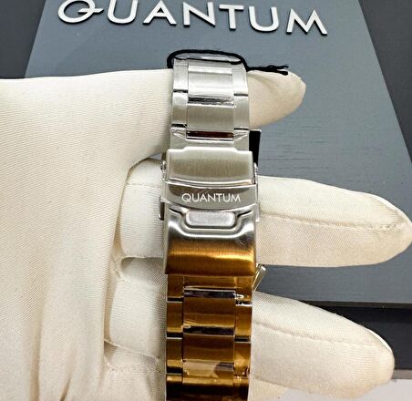 QUANTUM DUAL TİME ANTRASİT KADRAN ERKEK KOL SAATİ