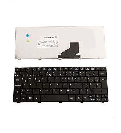 Acer Aspire One D255 D255E AOD255E Klavye Türkçe Siyah