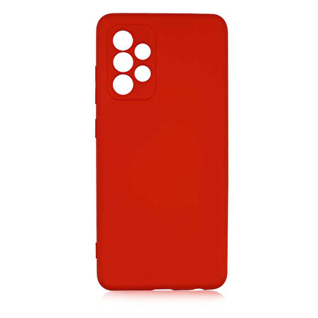 Gpack Samsung Galaxy A52 Kılıf Mara Mat Soft Kamera Korumalı Lansman