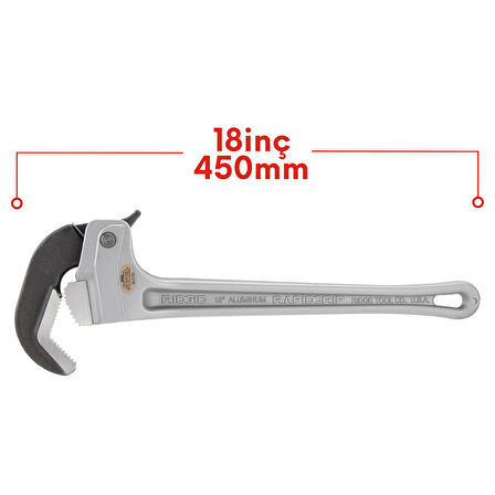 Rıdgıd 12698 2½''/65mm RapidGrip Hızlı Kavrama Alüminyum Boru Anahtarı 
