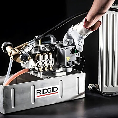 Rıdgıd 19021  Model 1460-E  25 Bar Elektrikli Tesisat Basınç Test Pompası 