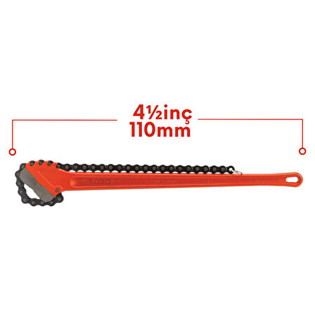 Rıdgıd 31330 29''/725mm Ağır Hizmet Tipi Zincirli Boru Anahtarı
