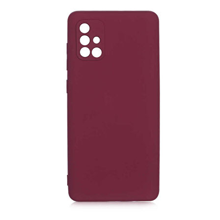 Gpack Samsung Galaxy A71 Kılıf Mara Mat Soft Kamera Korumalı Lansman