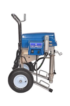 T-1195 PRO TEKERLEKLİ AİRLESS BOYA&SATEN ALCI MAKİNESİ