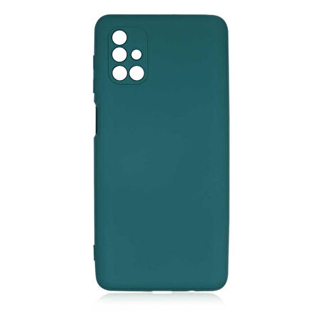 Gpack Samsung Galaxy M51 Kılıf Mara Silikon Mat Soft Kamera Korumalı Lansman