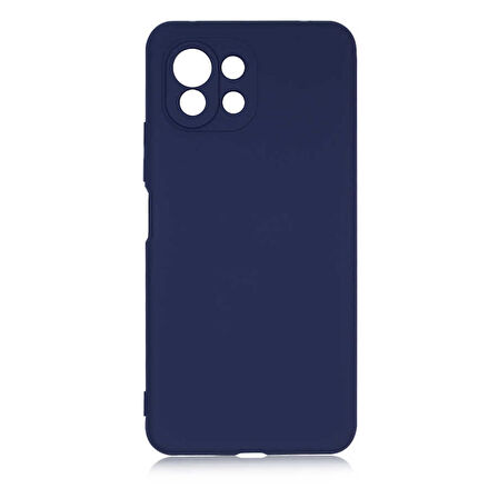 Gpack Xiaomi Mi 11 Lite Kılıf Mara Silikon Mat Soft Kamera Korumalı Lansman