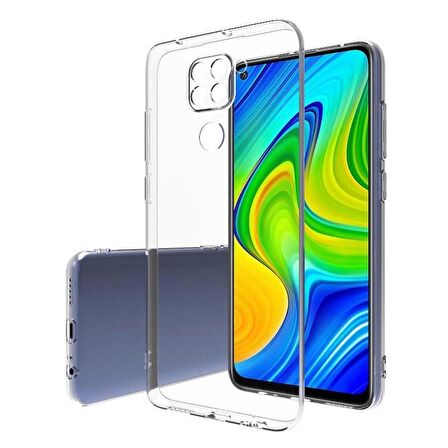 Smcase Xiaomi Redmi Note 9 Kılıf Kamera Korumalı Silikon
