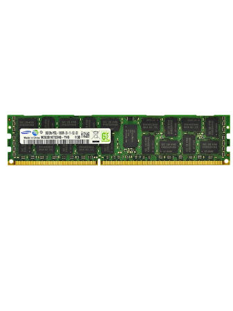 SAMSUNG 8GB DDR3 1333MHz CL9 PC3L-10600R 1.35V ECC Sunucu Ram M393B1K70DH0-YH9