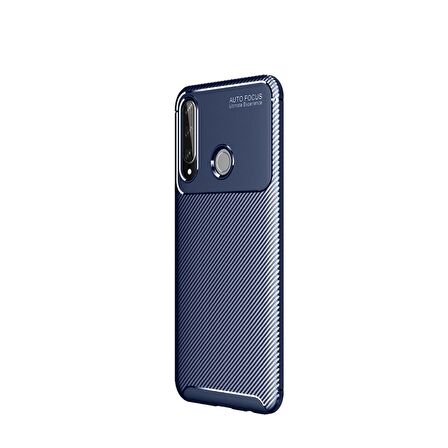 Smcase Huawei Y6P Kılıf Negro Dizayn Silikon  Nano Ekran Koruyucu