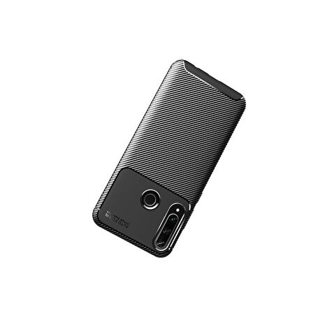Smcase Huawei Y6P Kılıf Negro Dizayn Silikon  Nano Ekran Koruyucu