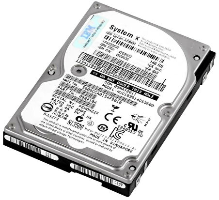 IBM 146GB 10K 6G SAS 2.5" Sunucu Harddisk HUC103014CSS600 42D0636