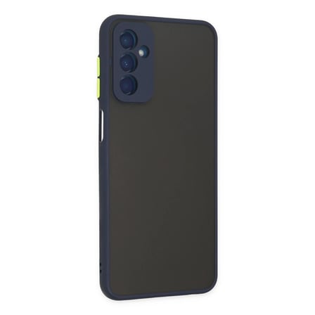 Samsung Galaxy M13 Kılıf Montreal Silikon Kapak - Lacivert
