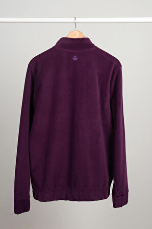 Adam Boxes Yarım Fermuarlı Polar N-Cauno - Koyu Mor