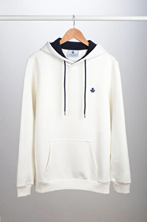 Adam Boxes Kapüşonlu Sweatshirt N-Siangela - Ekru