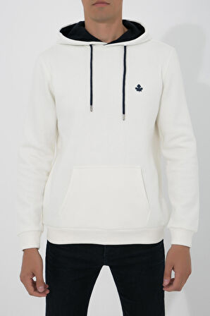 Adam Boxes Kapüşonlu Sweatshirt N-Siangela - Ekru