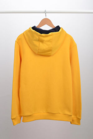 Adam Boxes Kapüşonlu Sweatshirt N-Siangela - Sarı