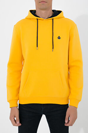 Adam Boxes Kapüşonlu Sweatshirt N-Siangela - Sarı