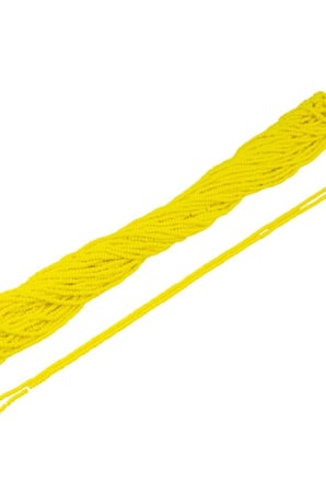 12 Dizi 2 mm Mat Sarı 40 gr Cezaevi Boncuğu