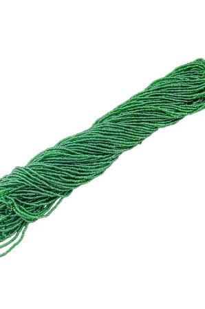 12 Dizi 2 mm Çimen Yeşili 40 gr Cezaevi Boncuğu