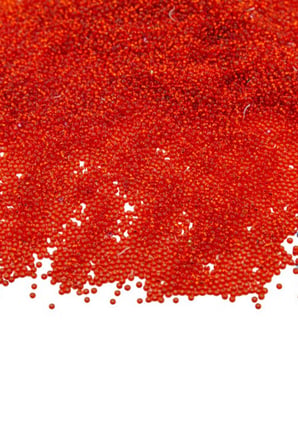 Kristal Kırmızı (11/0) 2 mm Kum Boncuğu 100 gr