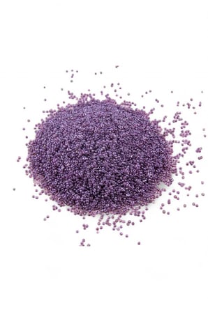 İçten Boyalı Mürdüm (11/0) 2 mm Kum Boncuğu 100 gr