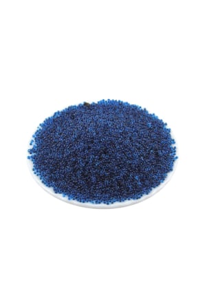 İçten Boyalı Koyu Mavi (11/0) 2 mm Kum Boncuğu 100 gr
