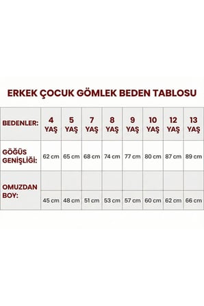 Erkek Çocuk 23 Nisan 29 Ekim Gösteri Kıyafeti Kısa Kol Gömlek ve İçten Bel Ayarlamalı Pantolon Takım