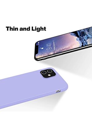 iPhone 11 Uyumlu içi Kadife Lansman Silikon kılıf Full Koruma Sağlayan Kılıf