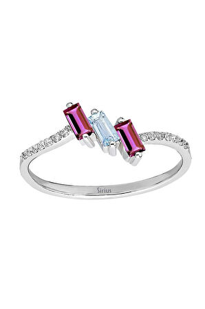 Violet Pırlanta Yüzük