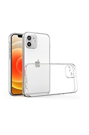 iPhone 11 Şeffaf Kılıf Kamera Korumalı Şeffaf Silikon Kılıf Kamera Koruyuculu ince iPhone Kılıfı