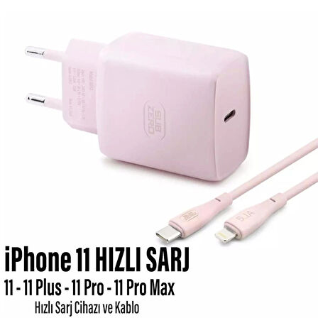  iPhone 11 Uyumlu Şarj Aleti HIZLI PD Şarj Cihazı Apple iPhone 11 Pro 11 Plus 11 Pro Max 25W HIZLI