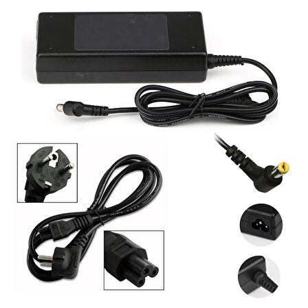 Acer S190WLAB, S200HL, S200HQL, S220HQL, S220HQL-B, SA220Q Uyumlu Monitör Adaptörü