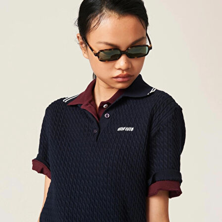 MIU MIU 11ZS 14L20I 51 Kahverengi Unisex Güneş Gözlüğü