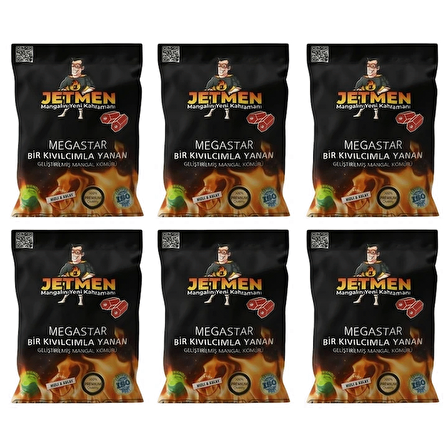 Jetmen PRO Geliştirilmiş Mangal Kömürü