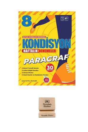 Newton LGS 8. Sınıf PARAGRAF KONDİSYON HAFTALIK DENEMELERİ+ Telefon Standı