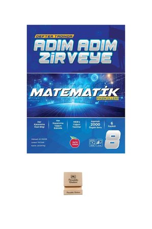 Newton LGS 8. Sınıf Adım Adım Zirveye Matematik Fasikülleri + Telefon Standı