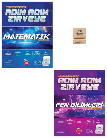 Newton LGS 8. Sınıf Adım Adım Zirveye Matematik ve Fen Bilimleri Fasikülleri + Telefon Standı