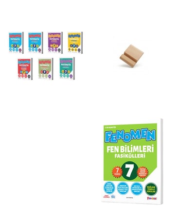 Fenomen 7. Sınıf Maarif Matematik ve Fen Bilimleri Fasikülleri Soru Bankası + Telefon Standı