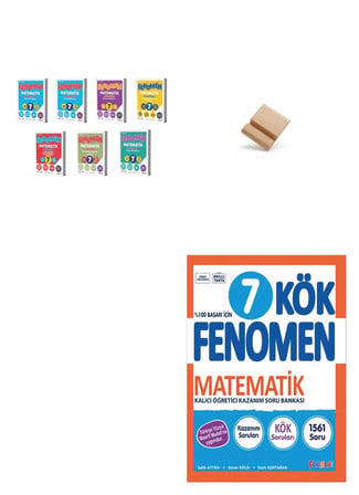Fenomen 7. Sınıf Maarif Matematik Fasiküller ve Kök Soru Bankası + Telefon Standı
