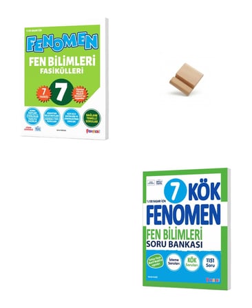 Fenomen 7. Sınıf Maarif Fen Bilimleri Fasiküller ve Kök Soru Bankası + Telefon Standı