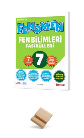 Fenomen 7. Sınıf Maarif Fen Bilimleri Fasikülleri Soru Bankası + Telefon Standı