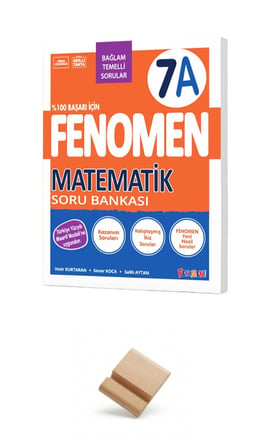 Fenomen 7. Sınıf Maarif 7A Serisi Matematik Soru Bankası + Telefon Standı