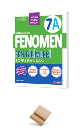 Fenomen 7. Sınıf Maarif 7A Serisi Fen Bilimleri Soru Bankası + Telefon Standı