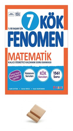 Fenomen 7. Sınıf Maarif Kök Matematik Soru Bankası + Telefon Standı