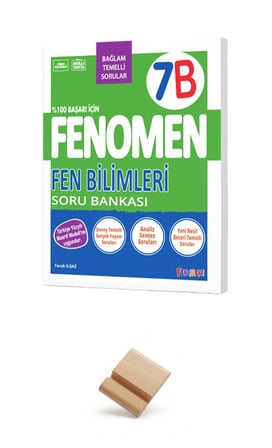 Fenomen 7. Sınıf Maarif 7B Serisi Fen Bilimleri Soru Bankası + Telefon Standı