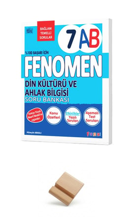 Fenomen 7. Sınıf Maarif 7AB Din Kültürü Soru Bankası + Telefon Standı