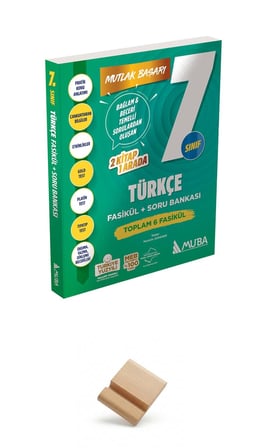 Mutlak Başarı 7. Sınıf Maarif Türkçe Fasikül Soru Bankası + Telefon Standı
